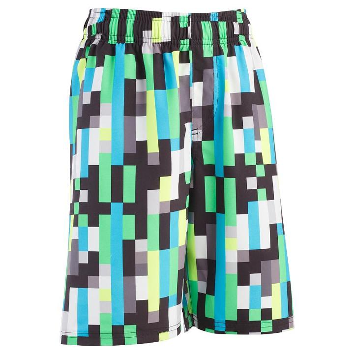 Boys 8-20 Under Armour Pixel Zoom Swim Volley Shorts, Boy's, Size: Xl, Yellow Oth