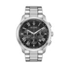 Bulova Men's Classic Wilton Stainless Steel Chronograph Watch - 96b288, Size: Xl, Grey