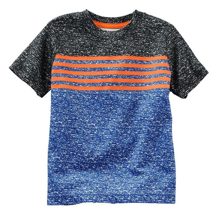 Boys 4-8 Oshkosh B'gosh&reg; Colorblock Striped Active Tee, Boy's, Size: 5, Ovrfl Oth