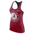 Women's Nike Alabama Crimson Tide Dri-fit Touch Tank Top, Size: Xxl, Red