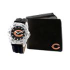 Men's Game Time Chicago Bears Watch & Wallet Set - Black