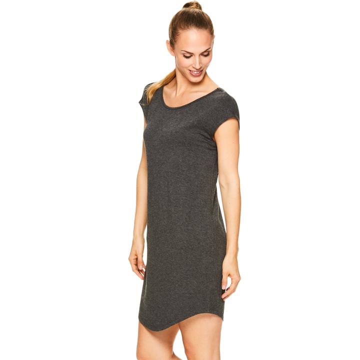 Women's Gaiam Mindful French Terry Yoga Dress, Size: Large, White