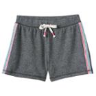 Girls 7-16 So&reg; Tie-dye Drawstring Shortie Shorts, Girl's, Size: 14, Dark Pink