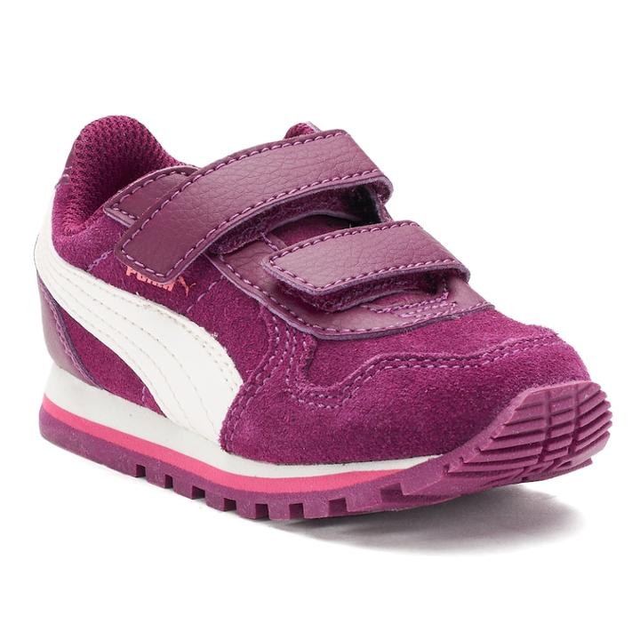 Puma St Runner Nl V Toddler Girls' Shoes, Size: 10 T, Purple