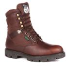 Georgia Boot Homeland Men's 8-in. Waterproof Insulated Work Boots, Size: 10 Wide, Brown