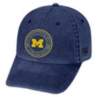 Adult Michigan Wolverines Fun Park Vintage Adjustable Cap, Men's, Blue (navy)