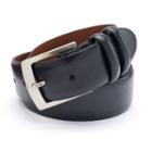 Men's Izod Flex Feather-edge Belt, Size: 38, Black
