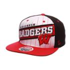 Adult Zephyr Wisconsin Badgers Recharge Snapback Cap, Multicolor