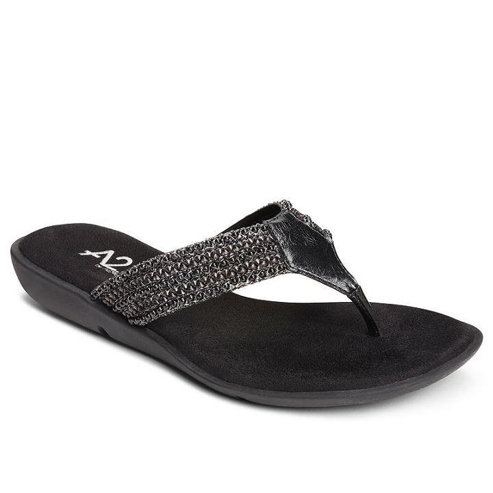 A2 By Aerosoles Good Save Women's Thong Sandals, Size: Medium (10), Brt Orange