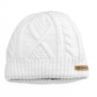 Women's Columbia Cable-knit Ribbed Beanie, White