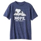 Boys 8-20 Peanuts Nope. Not Today. Tee, Boy's, Size: Small, Blue Other
