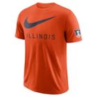 Men's Nike Illinois Fighting Illini Dna Tee, Size: Xl, Orange