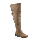 Olivia Miller Vernon Women's Over-the-knee Boots, Girl's, Size: 11, Med Beige