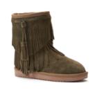 Koolaburra By Ugg Cable Girls' Short Winter Boots, Size: 5, Brown Oth