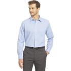 Van Heusen, Men's Traveler Stretch Classic-fit No-iron Button-down Shirt, Size: Large, Light Blue