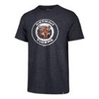 Men's '47 Brand Detroit Tigers Throwback Tee, Size: Small, Blue (navy)