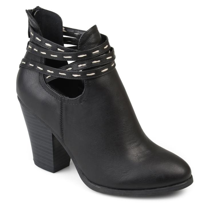 Journee Collection Rhapsy Women's Ankle Boots, Size: Medium (10), Black