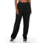 Plus Size Tek Gear&reg; Basic Fleece Pants, Women's, Size: 3x Short, Black