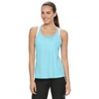 Women's Nike Dri-fit Mesh Racerback Tank Top, Size: Xl, Brt Blue