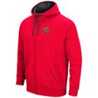 Men's Campus Heritage Maryland Terrapins Zip-up Hoodie, Size: Large, Dark Red