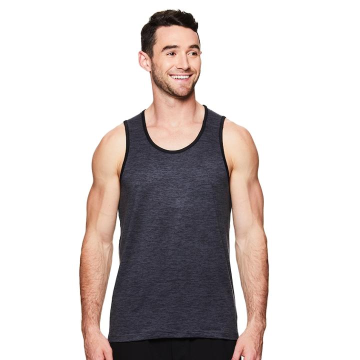 Men's Gaiam Everyday Tank, Size: Small, Black
