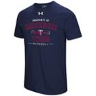 Men's Under Armour Minnesota Twins Crushed It Tee, Size: Small, Blue (navy)