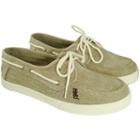 Men's South Carolina Gamecocks Captain Boat Shoes, Size: 11, Beig/green (beig/khaki)