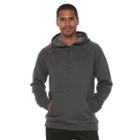 Men's Tek Gear&reg; Pullover Fleece Hoodie, Size: Xl, Dark Grey