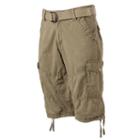 Men's Xray Belted Cargo Shorts, Size: 36, Grey