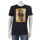 Men's Pirates Of The Caribbean Jack Sparrow Card Tee, Size: Xl, Black