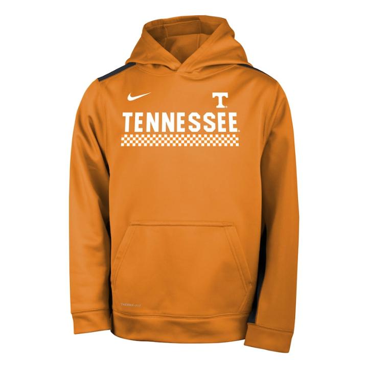 Boys 8-20 Nike Tennessee Volunteers Therma-fit Hoodie, Size: Xl 18-20, Orange