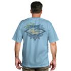 Men's Newport Blue Island Tropical Graphic Tee, Size: Large