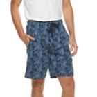Men's Van Heusen Printed Jersey Sleep Shorts, Size: Large, Blue