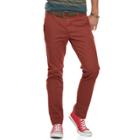 Men's Urban Pipeline&reg; Slim-fit Chino Pants, Size: 36x34, Dark Red