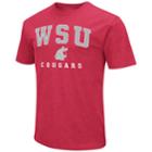 Men's Campus Heritage Washington State Cougars Team Color Tee, Size: Small, Red