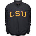 Men's Franchise Club Lsu Tigers Members Windbreaker Pullover, Size: Medium, Grey