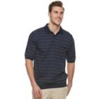 Big & Tall Safe Harbor Regular-fit Banded-bottom Polo, Men's, Size: Xxl Tall, Blue (navy)