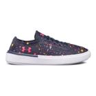 Under Armour Kickit 2 Splatter Pre-school Girls' Sneakers, Size: 1, White