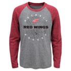 Boys 4-18 Detroit Red Wings Promo Tee, Size: 12-14, Grey