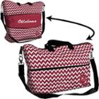 Logo Brand Oklahoma Sooners Chevron Expandable Tote, Women's, Multicolor