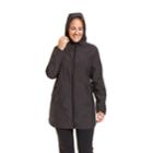 Plus Size Champion Hooded Jacket, Women's, Size: 3xl, Black