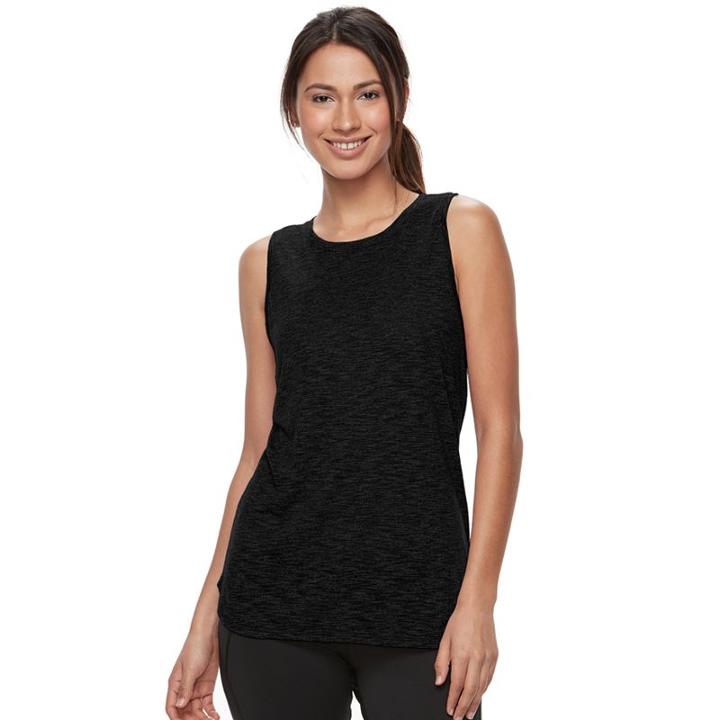 Women's Tek Gear&reg; Dry Tek Slubbed Tank Top, Size: Small, Oxford