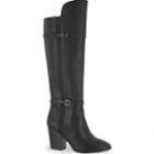 Easy Street Melrose Women's Knee High Boots, Size: Medium (6.5), Black