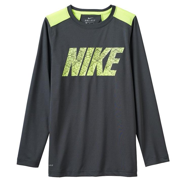 Boys 8-20 Nike Dri-fit Legacy Tee, Boy's, Size: Medium, Grey Other