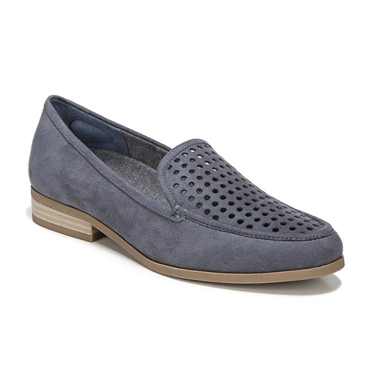 Dr. Scholl's Excite Chop Women's Flats, Size: Medium (7), Dark Blue