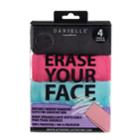 Danielle Creations Erase Your Face 4-pk. Reusable Makeup Removing Cloth, Multicolor