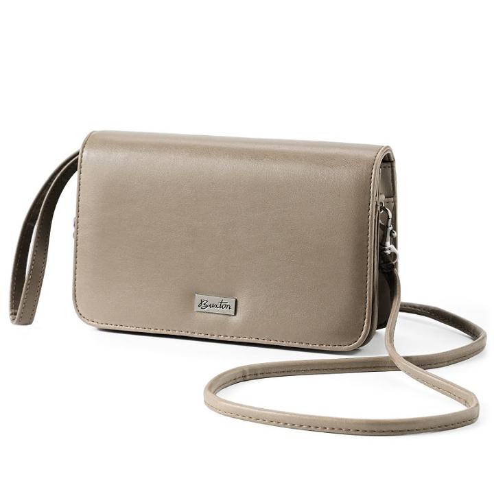 Buxton Organizer Mini Crossbody Bag, Women's, Beig/green (beig/khaki)