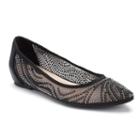 Jennifer Lopez Tara Women's Pointed-toe Flats, Size: 8, Black