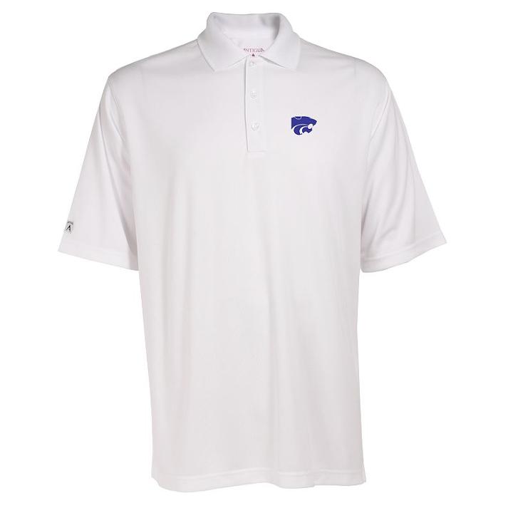 Men's Kansas State Wildcats Exceed Desert Dry Xtra-lite Performance Polo, Size: Medium, White