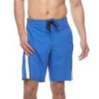 Men's Adidas Pipeline Splice 4-way Stretch E-board Shorts, Size: Xl, Blue (navy)